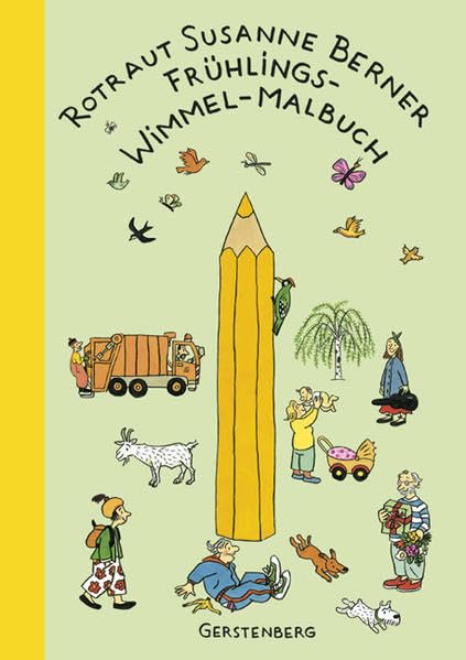 Frühlings-Wimmel-Malbuch Non-fiction