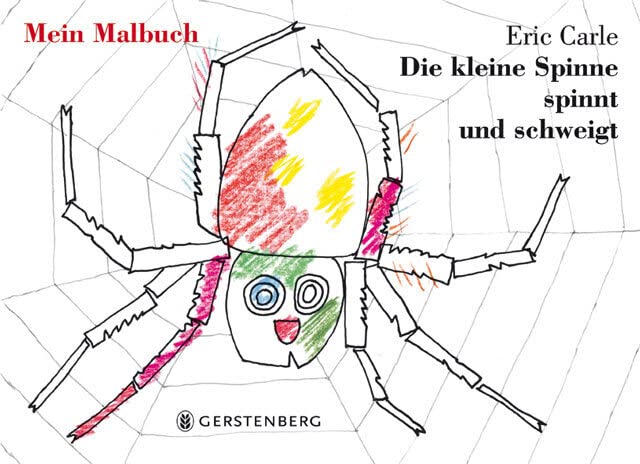 Die kleine Spinne spinnt und schweigt - Mein Malbuch Tiptoi & Games