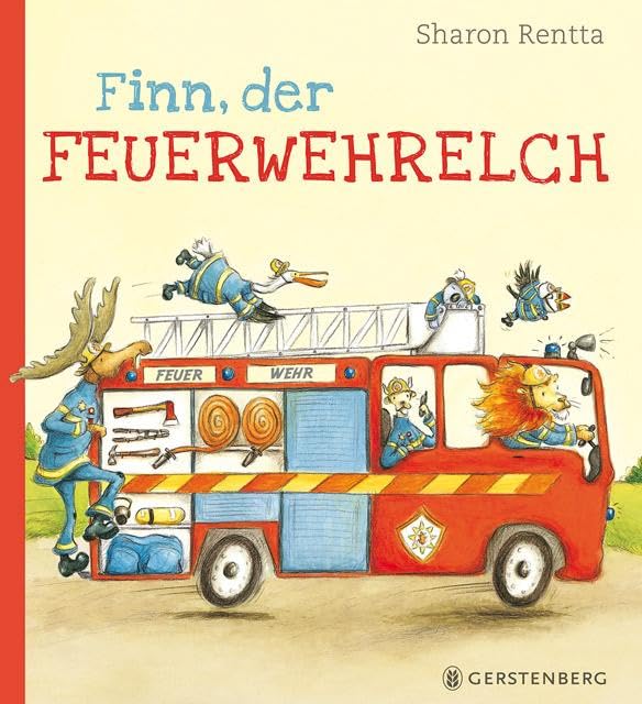Finn, der Feuerwehrelch Children's books