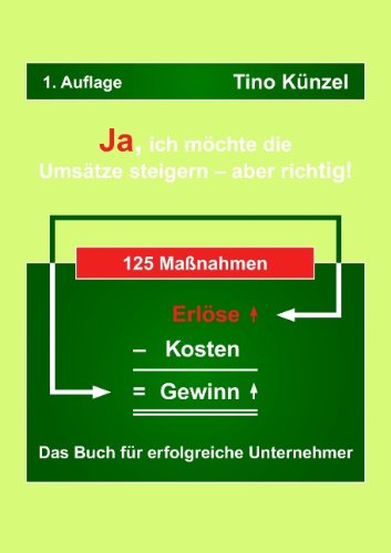 Ja, Ich M Chte Die Ums Tze Steigern - Aber Richtig! Business, Finance & Career