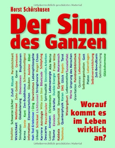 Der Sinn Des Ganzen Religion & Esotericism