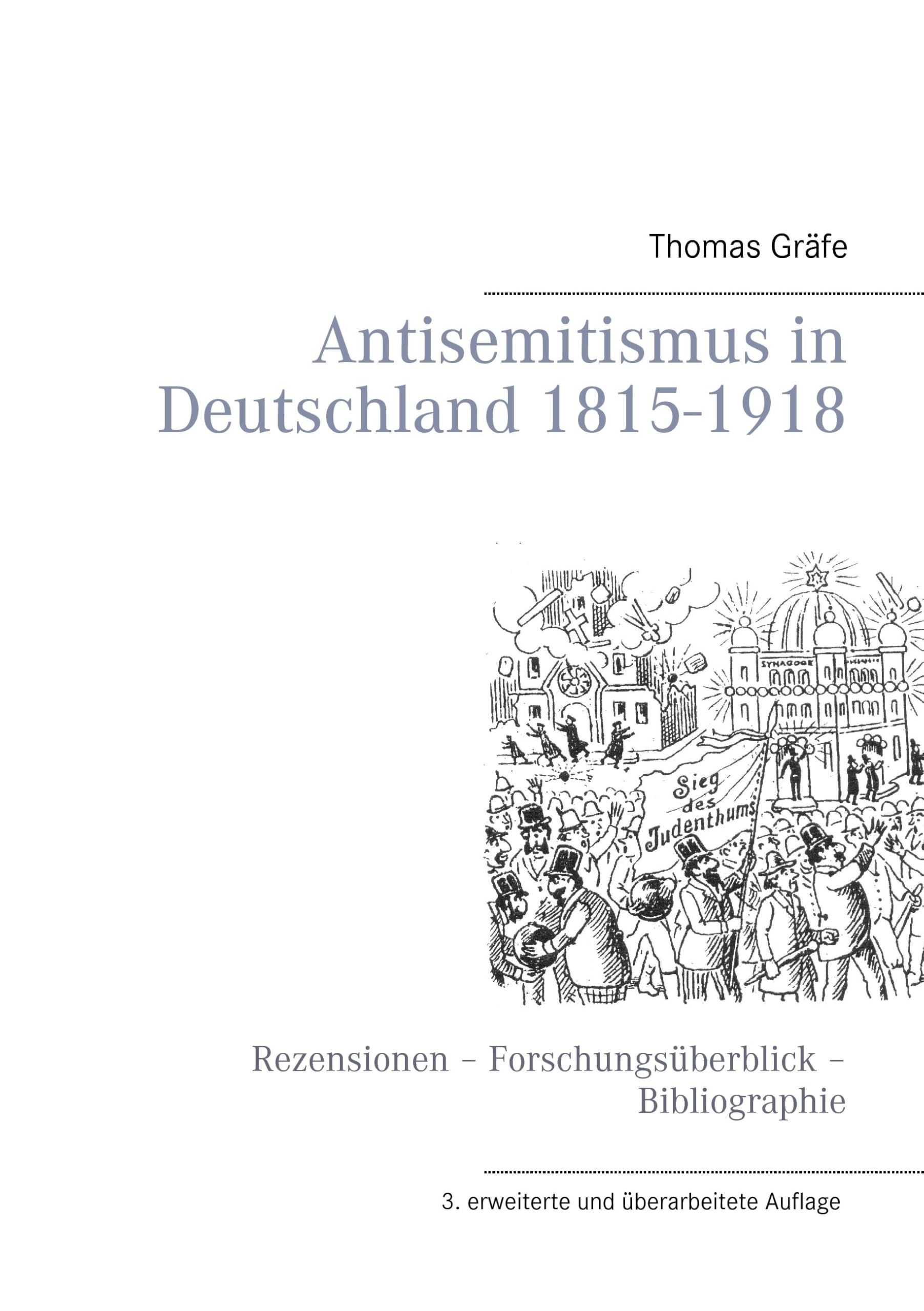 Antisemitismus in Deutschland 1815- 1918: Rezensionen – Forschungsüberblick – Bibliographie Law