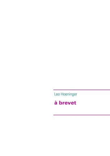 à brevet Fiction Books