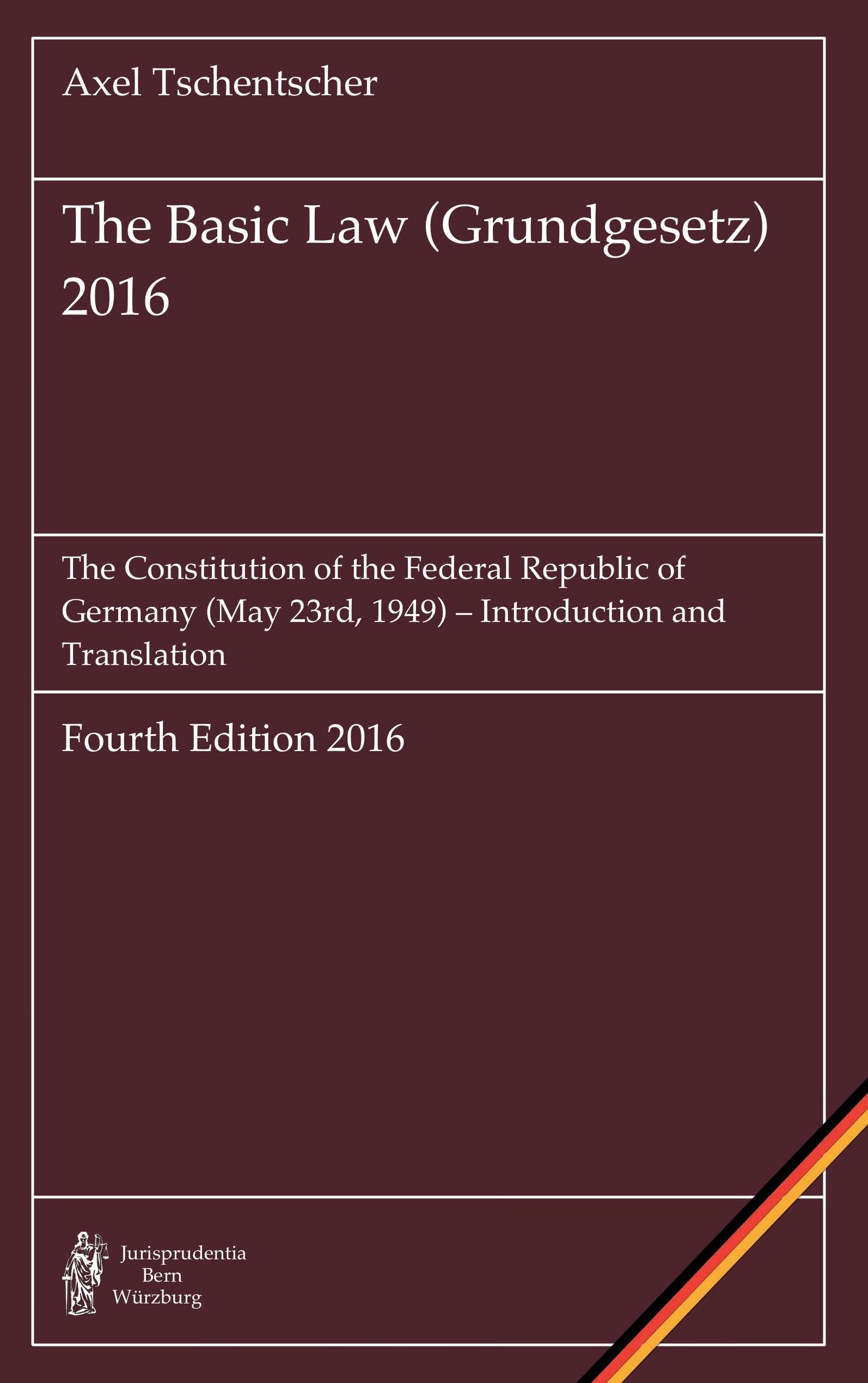 Product Image: The Basic Law (Grundgesetz) 2016