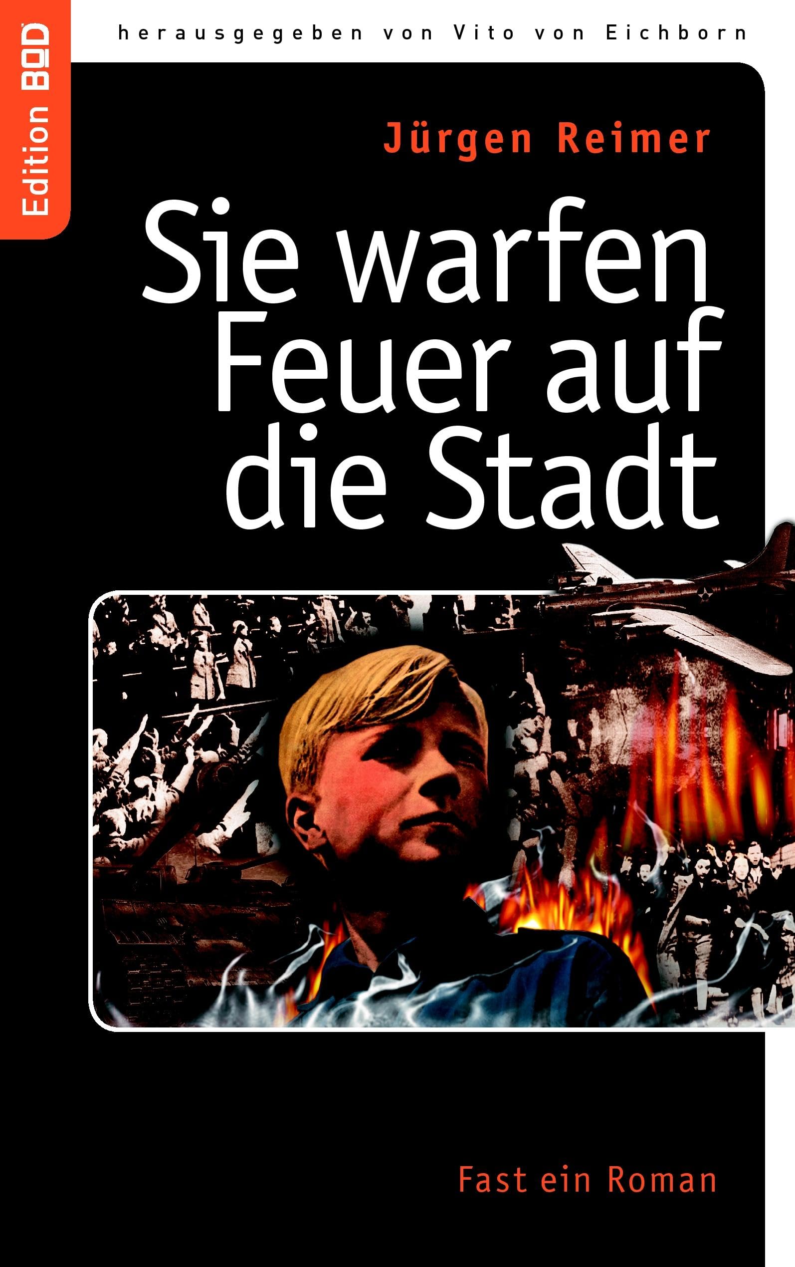 Sie warfen Feuer auf die Stadt: Fast ein Roman (Edition BoD) Contemporary literature
