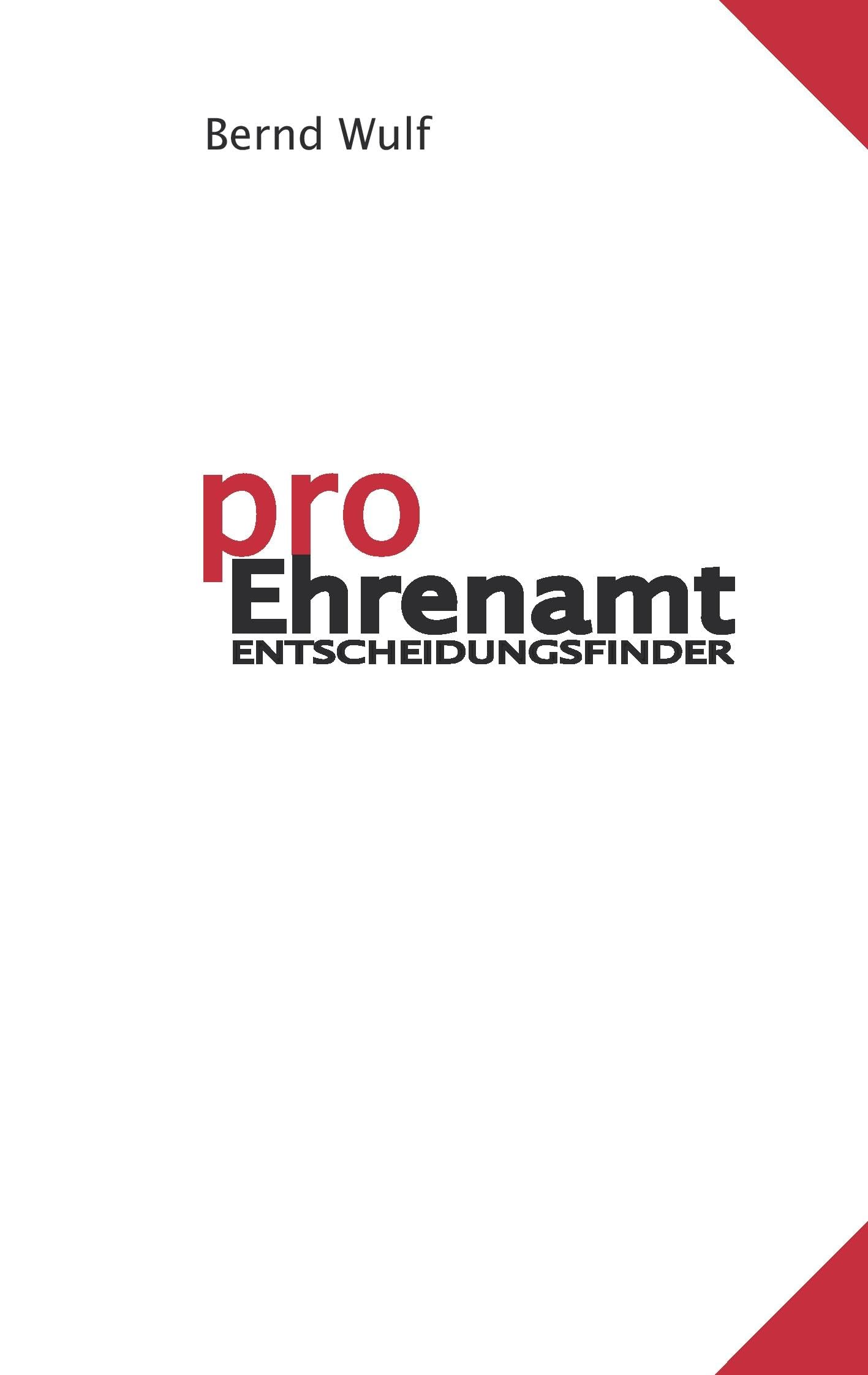 Product Image: pro Ehrenamt