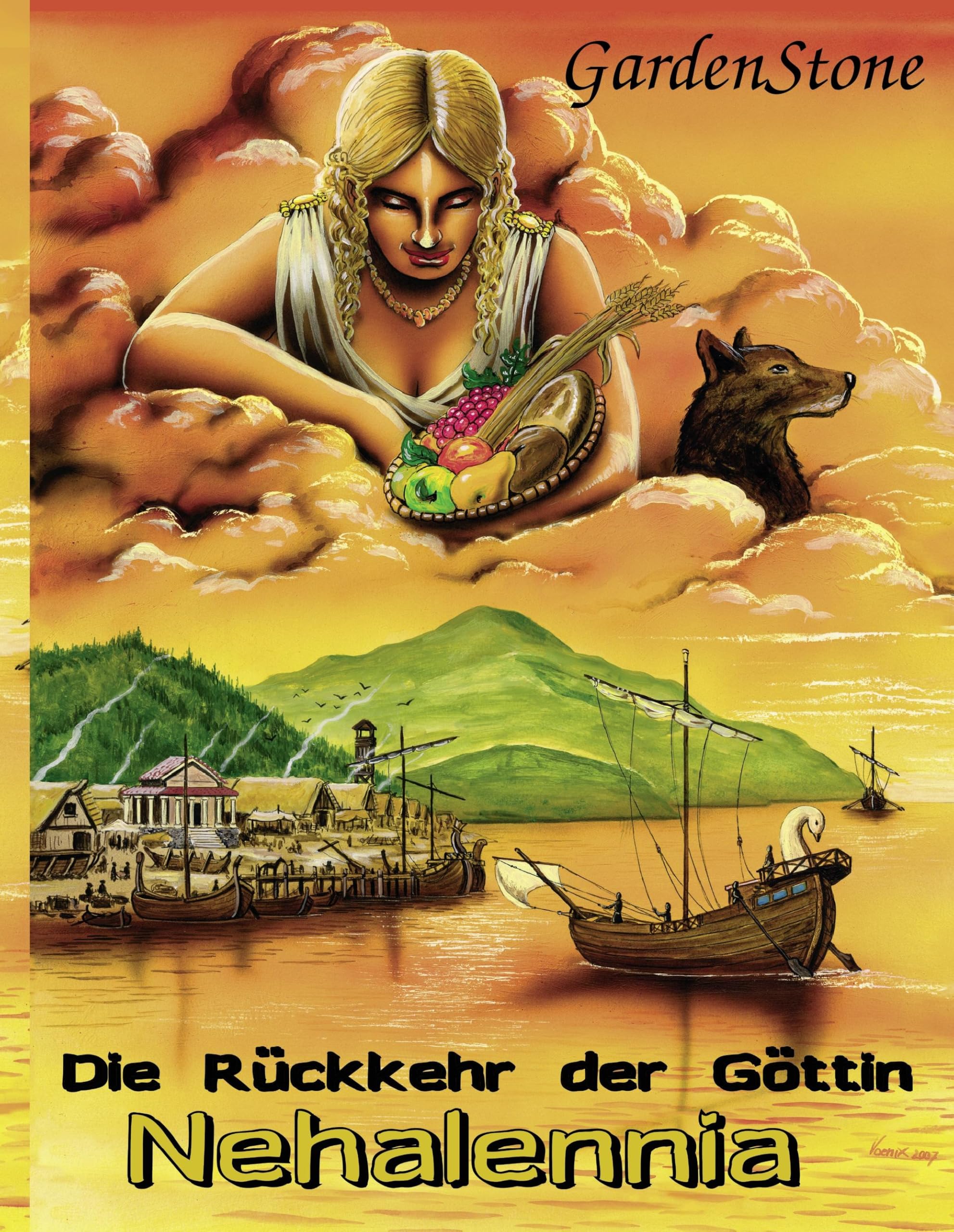 Die Rückkehr der Göttin Nehalennia Fiction