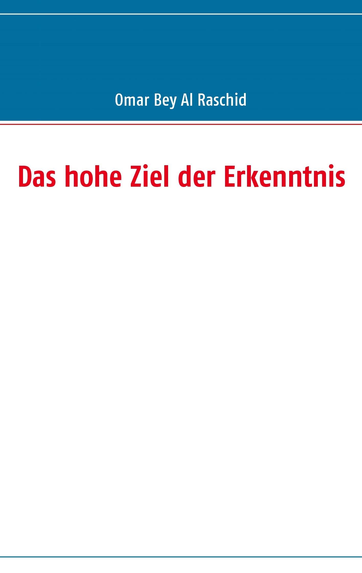 Das hohe Ziel der Erkenntnis Philosophy