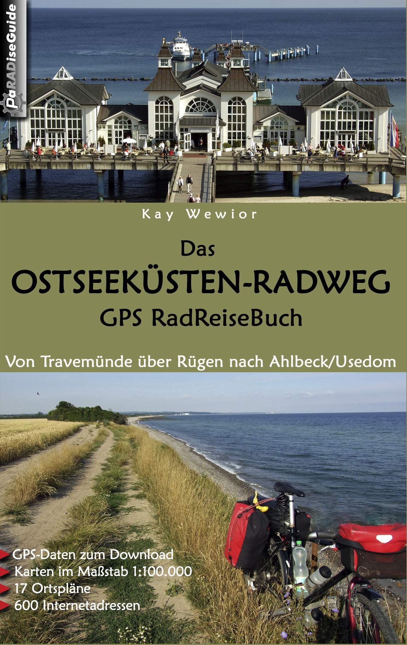 Das Ostseeküsten-Radweg GPS RadReiseBuch Leisure, Home & Garden