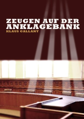 Zeugen Auf Der Anklagebank Contemporary literature