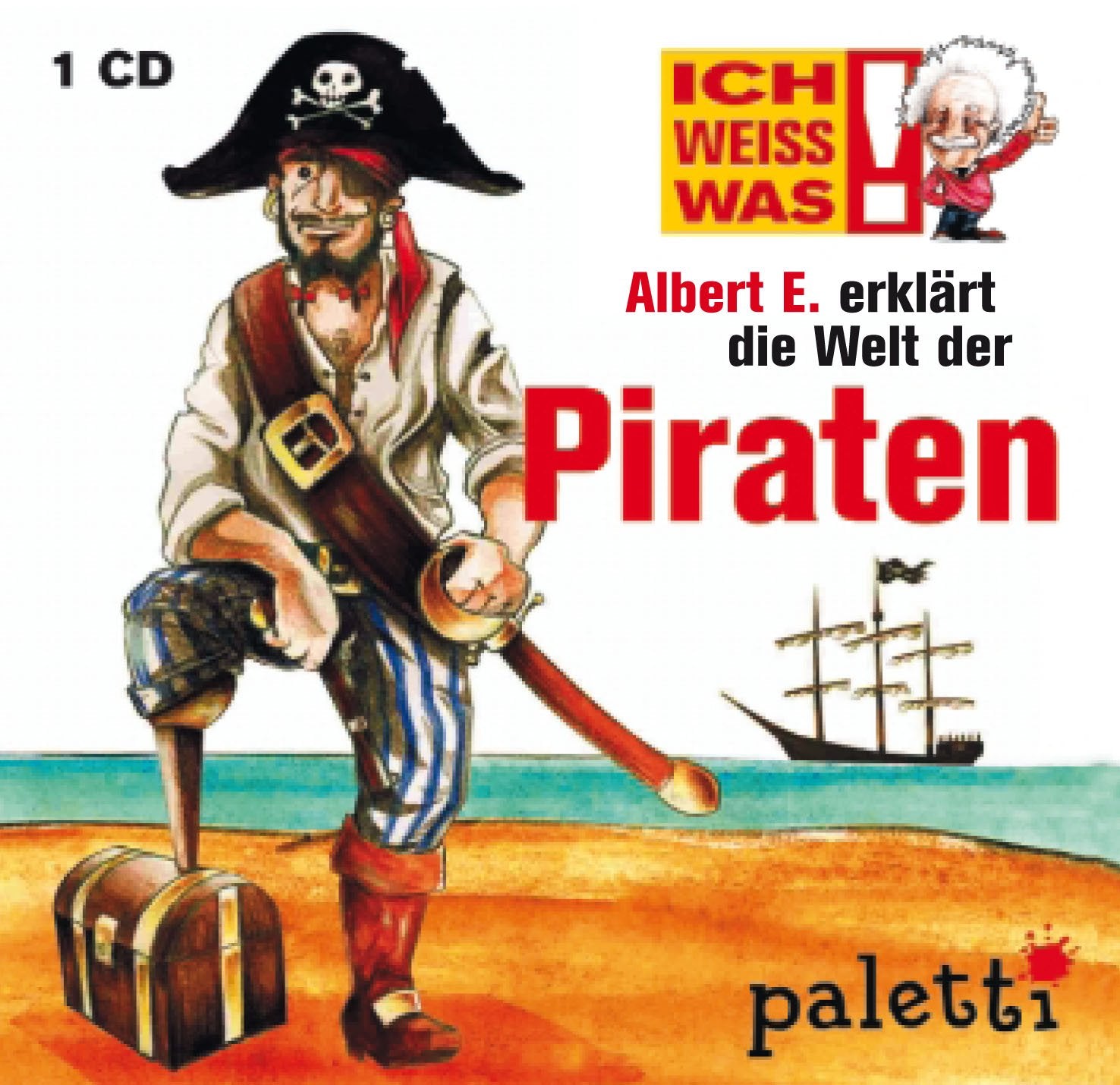 Ich weiss was! Albert E. erklärt die Welt der Piraten Kinder CD Hörbuch Music