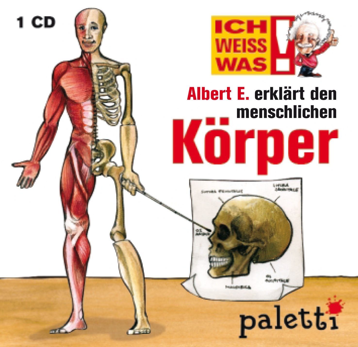 Ich weiss was! Albert E. erklärt die Welt den menschlichen Körper Kinder CD Hörbuch Music