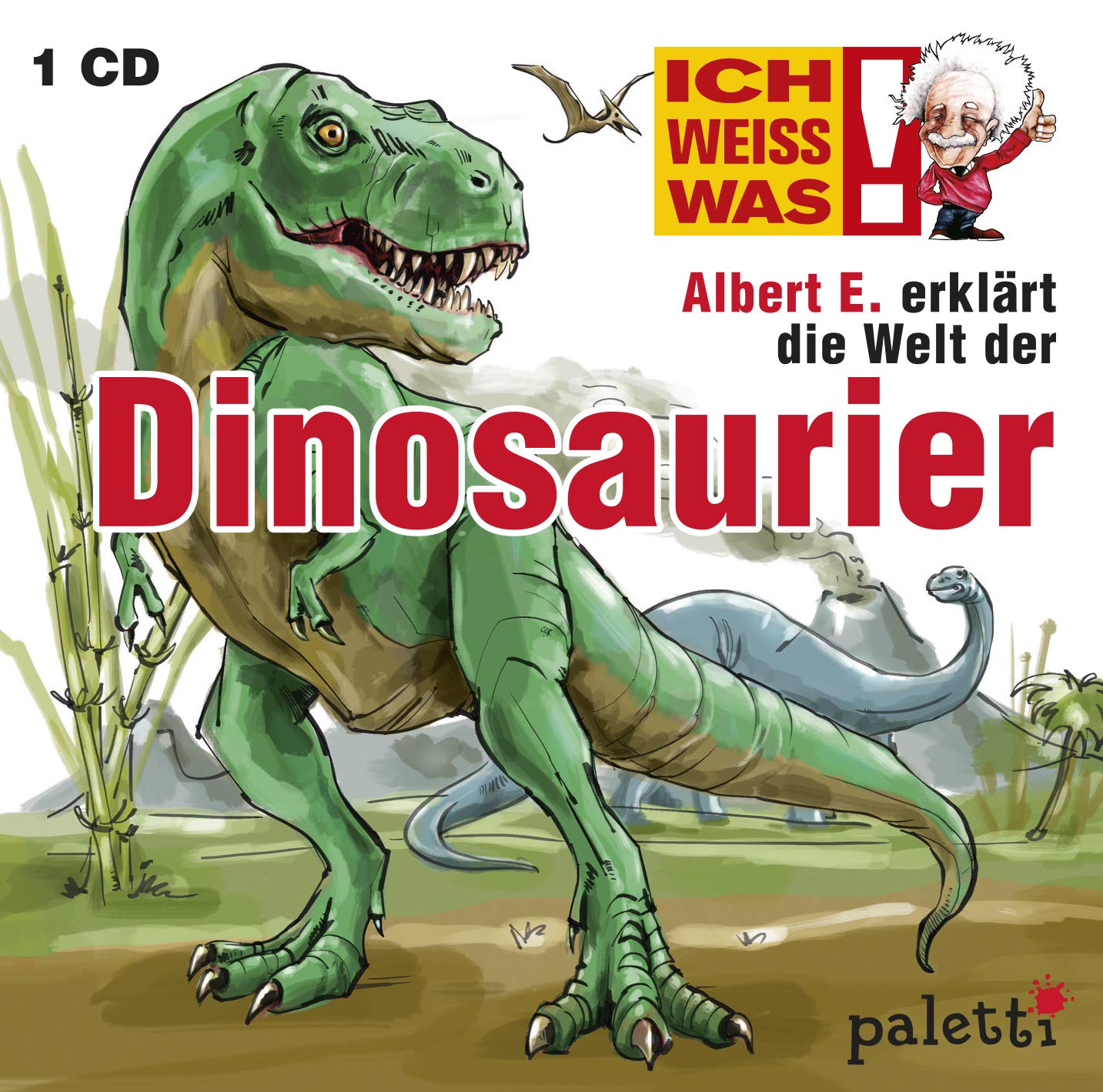 Ich weiss was! Albert E. erklärt die Welt der Dinosaurier Kinder Wissens CD Hörbuch Music