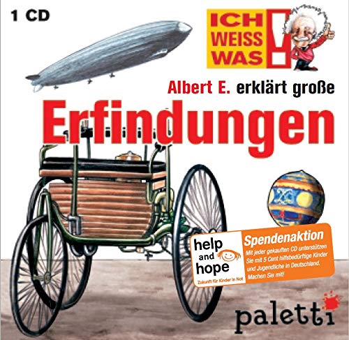 Ich weiss was: Albert E. erklärt große Erfindungen Kinder Wissens CD Hörbuch Music