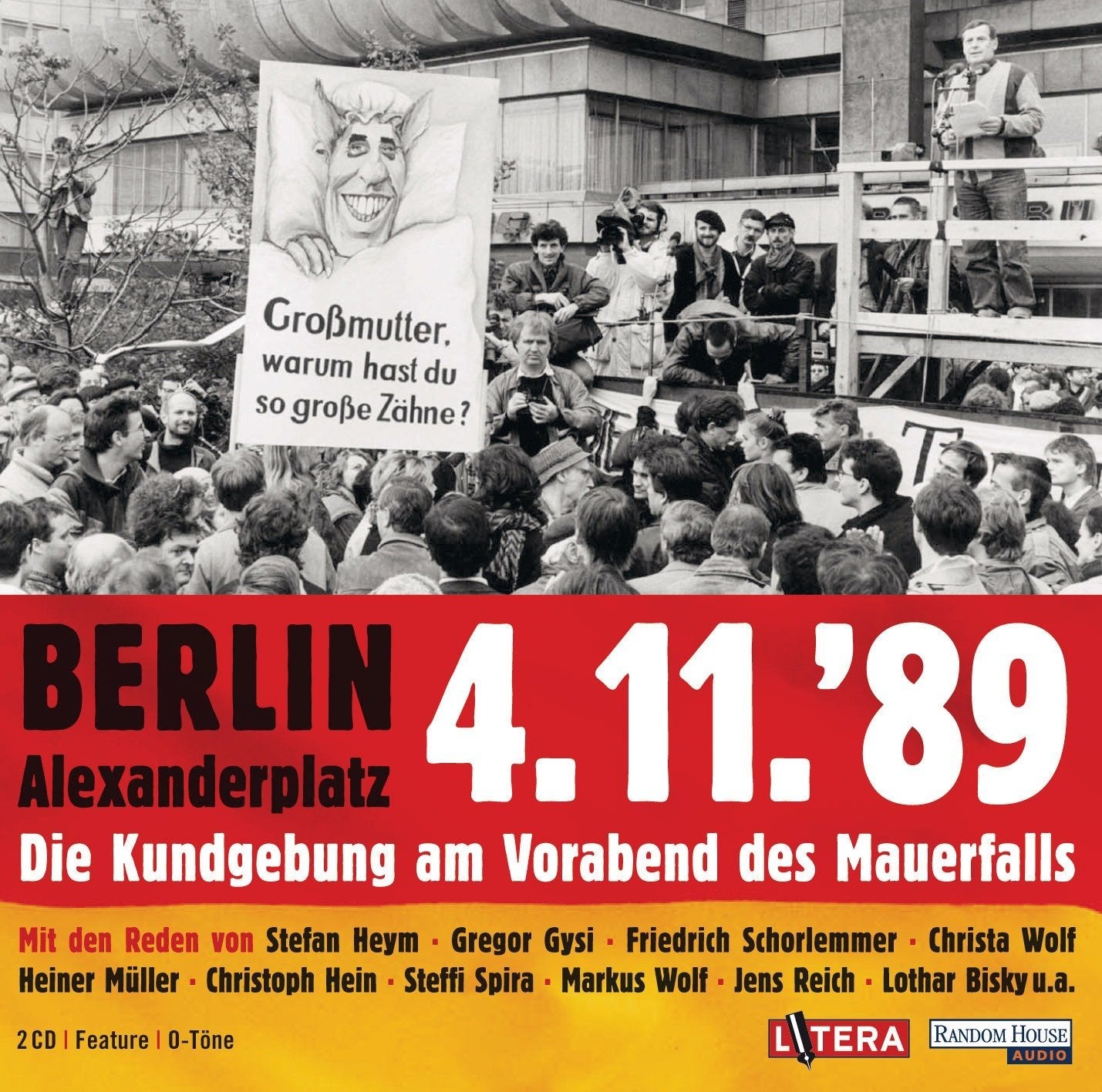 Berlin Alexanderplatz 4.11.´89: Die Kundgebung am Vorabend des Mauerfalls cd