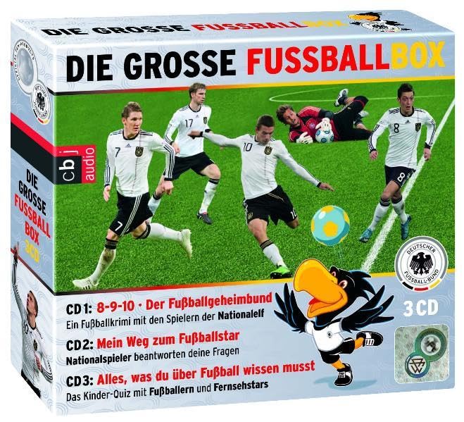 Die große Fußball-Box: 8-9-10 - Der Fußballgeheimbund; Mein Weg zum Fußballstar, Alles, was du über Fußball wissen musst Leisure & Fun