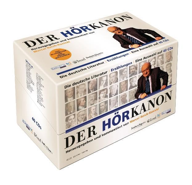 DER HÖRKANON - Herausgegeben und kommentiert von Marcel Reich-Ranicki: Die deutsche Literatur - Erzählungen - Eine Auswahl auf 40 CDs - Contemporary literature Books