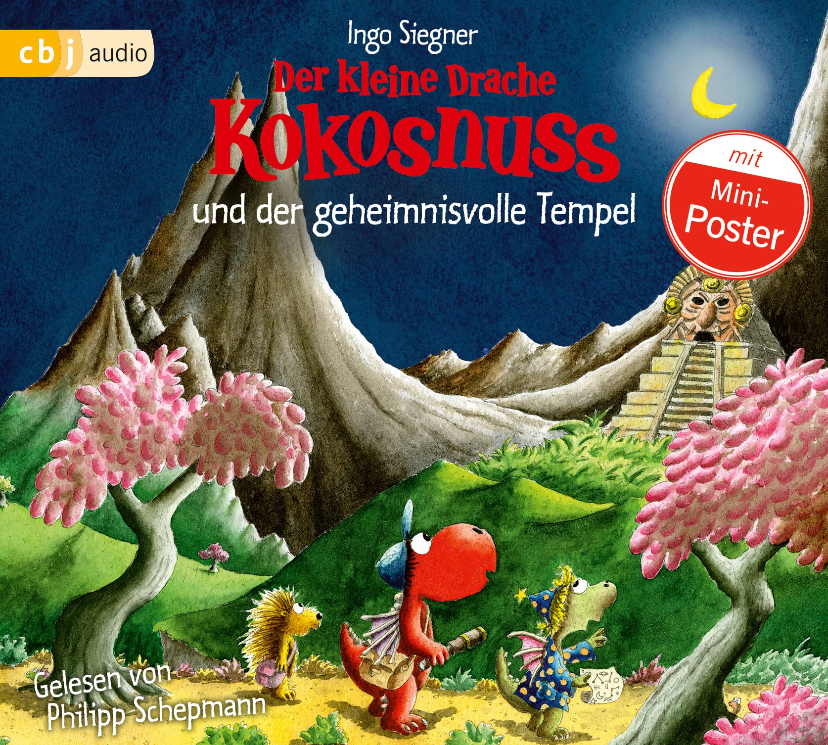 Der kleine Drache Kokosnuss und der geheimnisvolle Tempel (Die Abenteuer des kleinen Drachen Kokosnuss, Band 21) Non-fiction