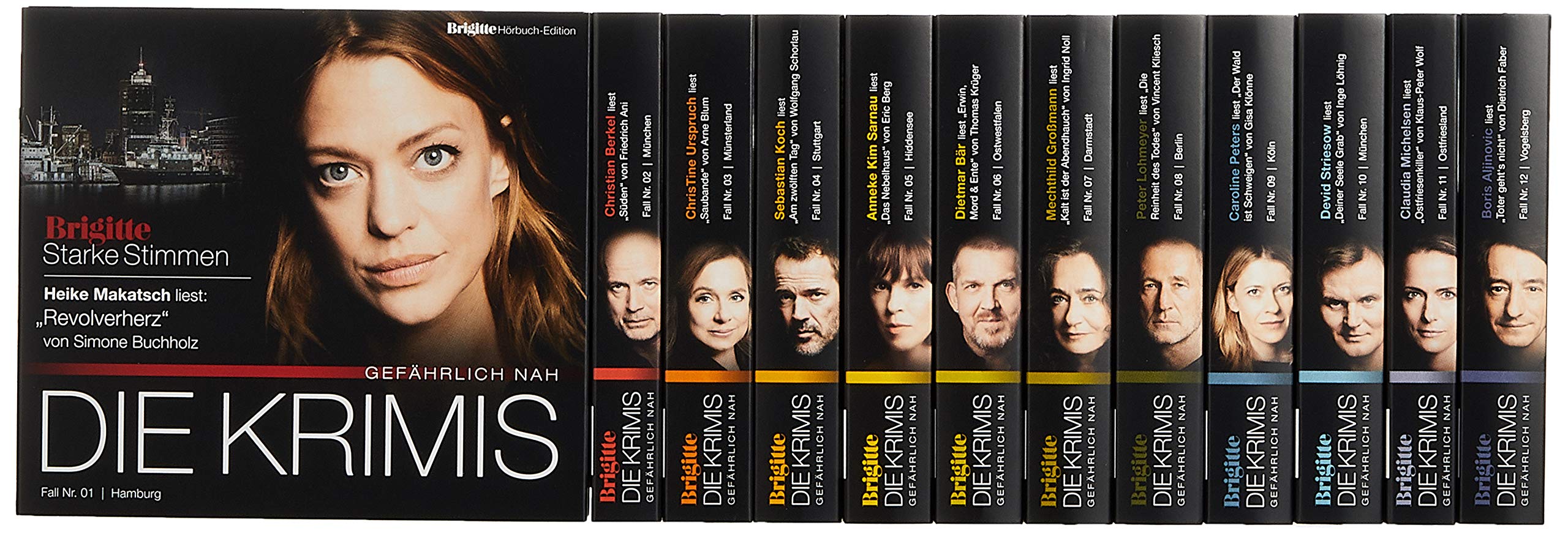 BRIGITTE - Starke Stimmen. Die Editions-Box "Die Krimis - Gefährlich nah" Contemporary literature