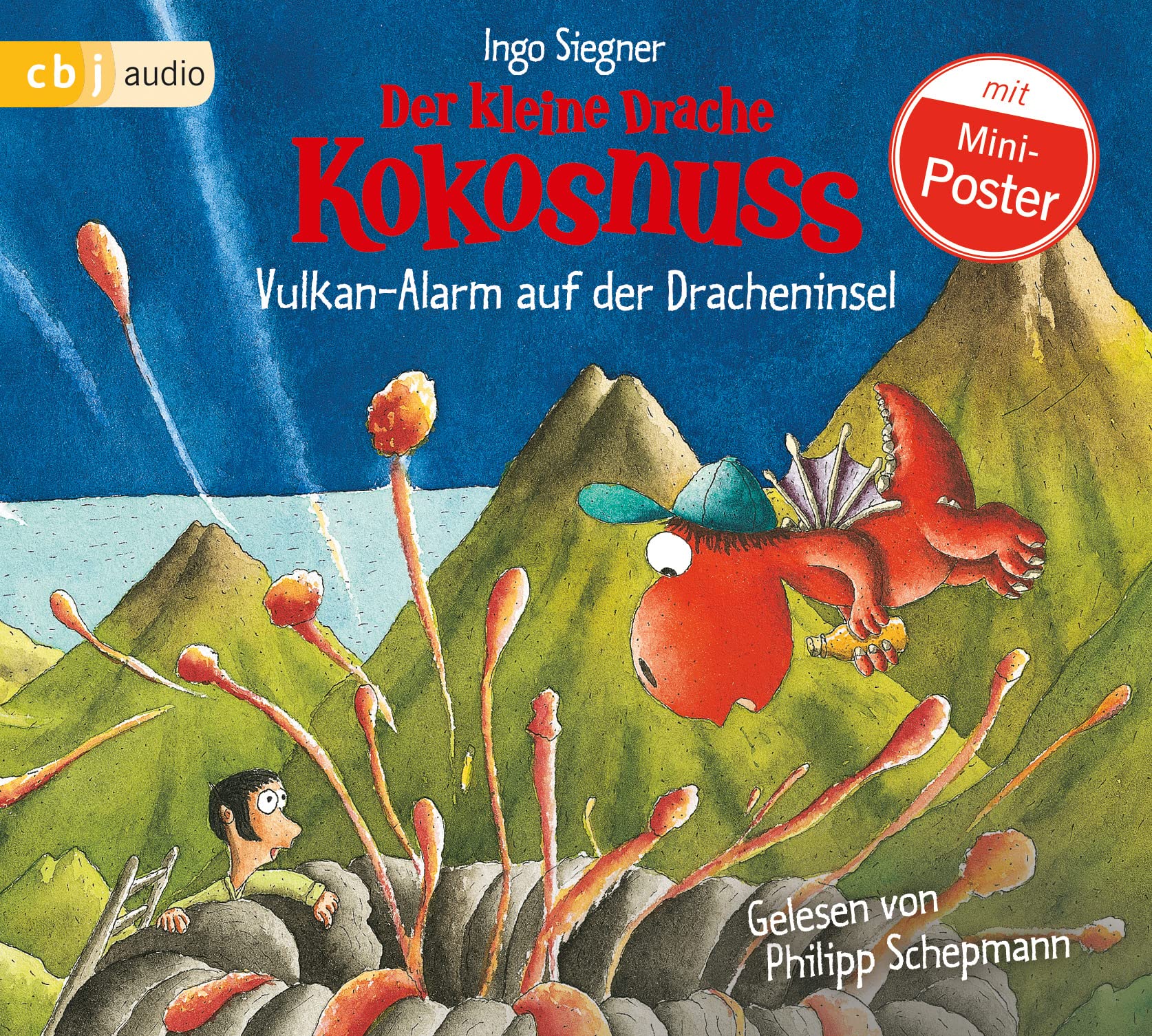 Der kleine Drache Kokosnuss 24 - Vulkan-Alarm auf der Dracheninsel Novels & Short Stories