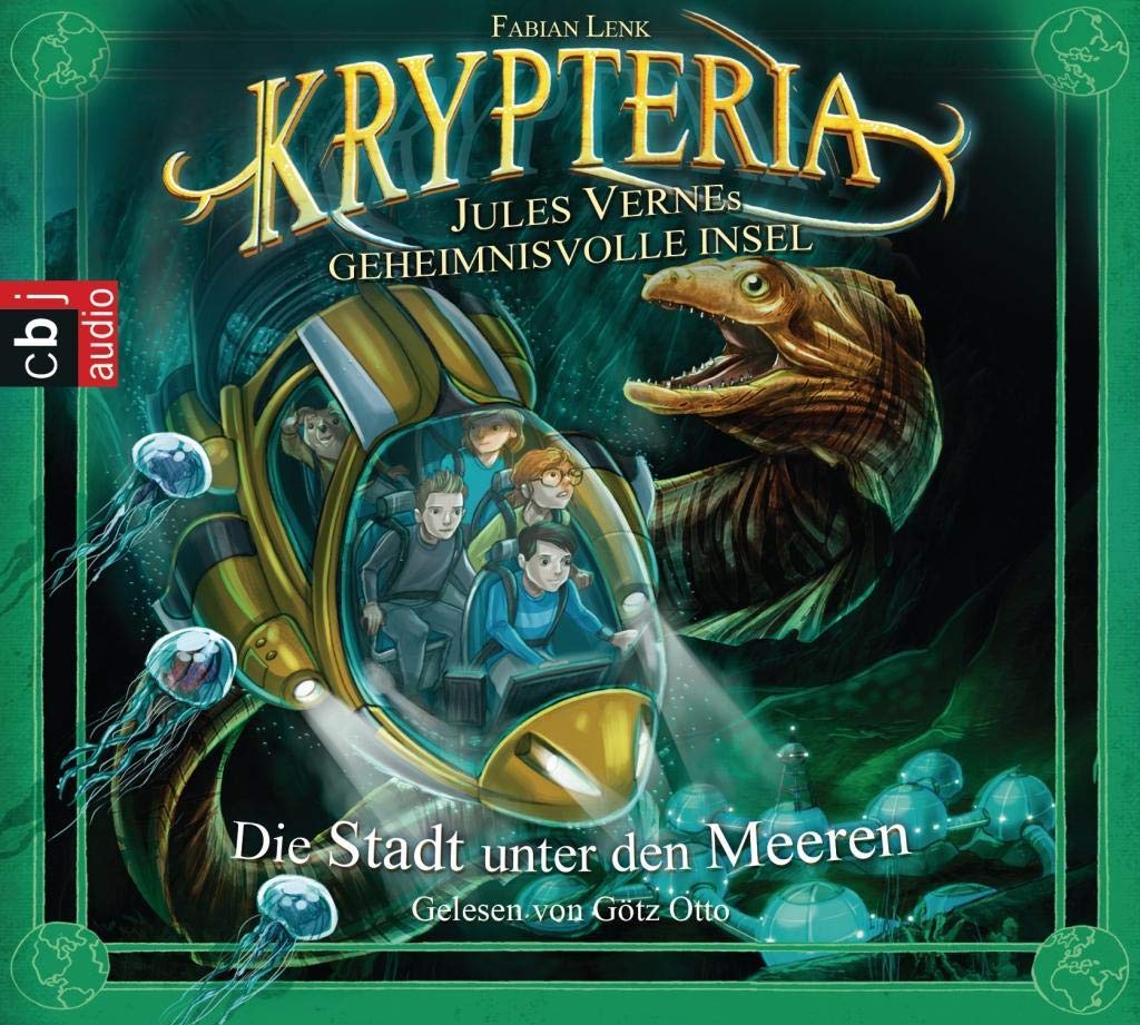 Krypteria - Jules Vernes geheimnisvolle Insel. Die Stadt unter den Meeren: Band 2 Novels & Short Stories