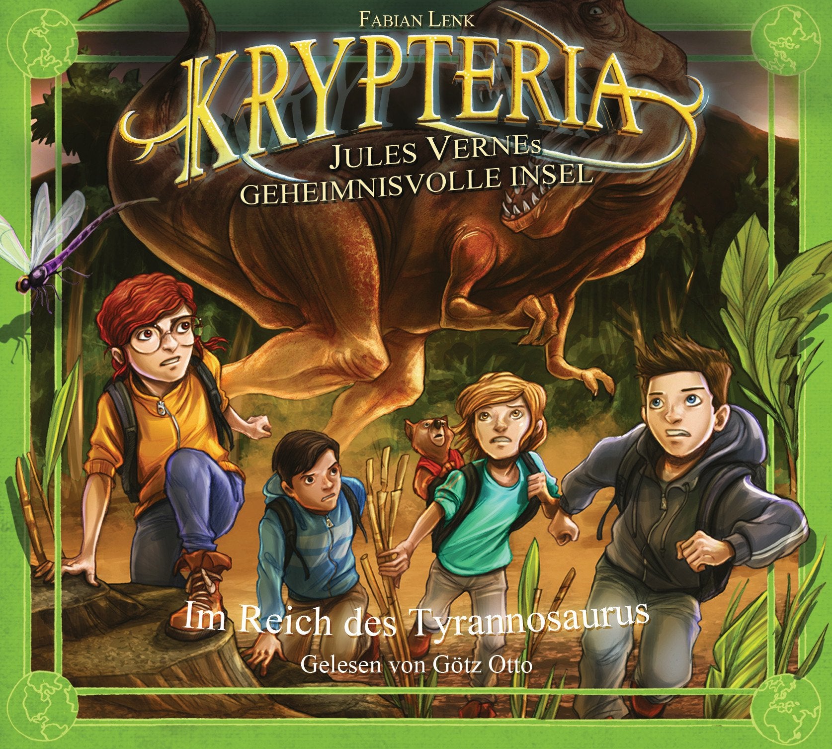 Krypteria - Jules Vernes geheimnisvolle Insel. Im Reich des Tyrannosaurus Children's books