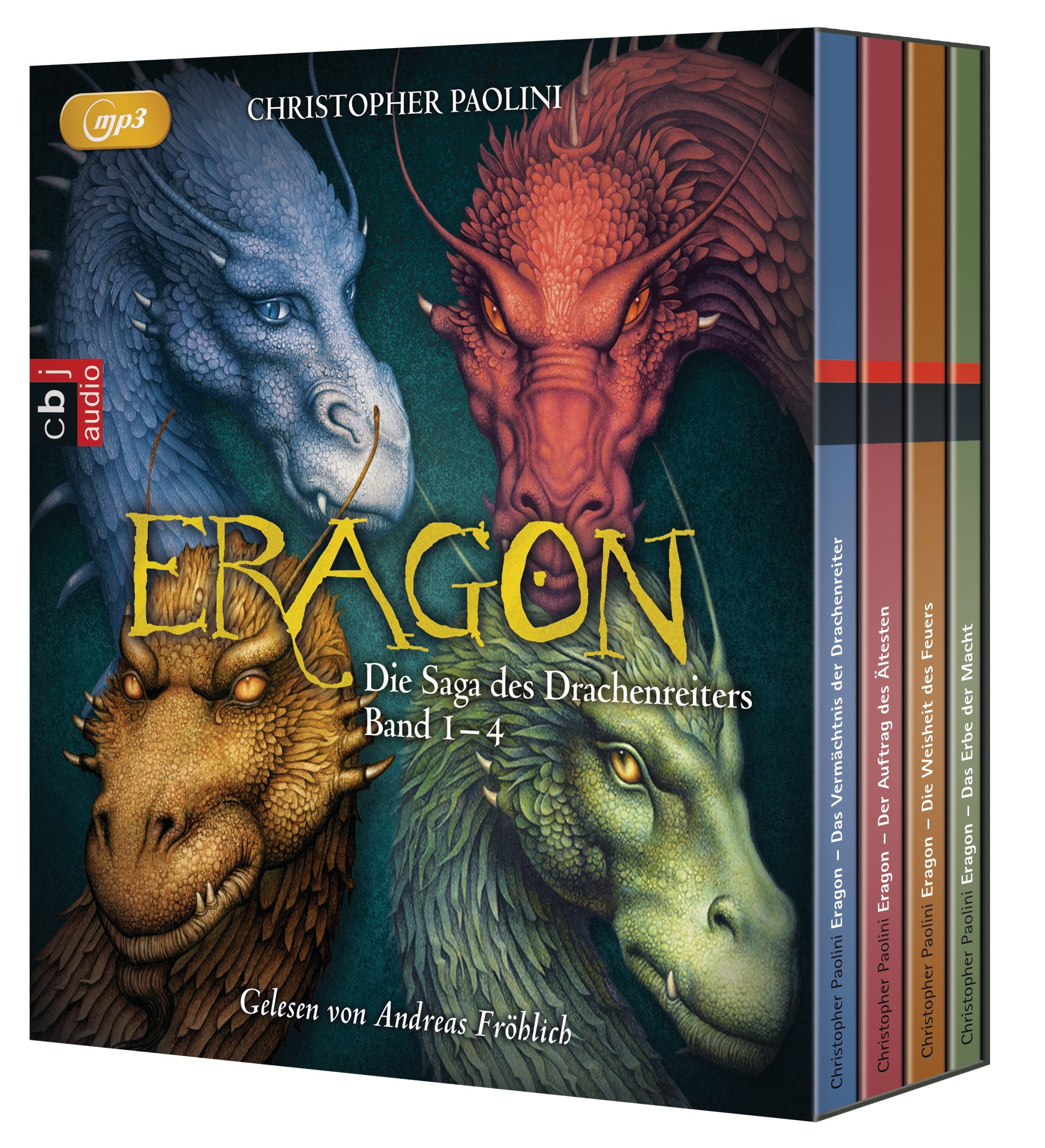 ERAGON – Die Saga des Drachenreiters: Die Box: Die vollständige Hörbuch-Edition Band 1 bis 4 Contemporary literature