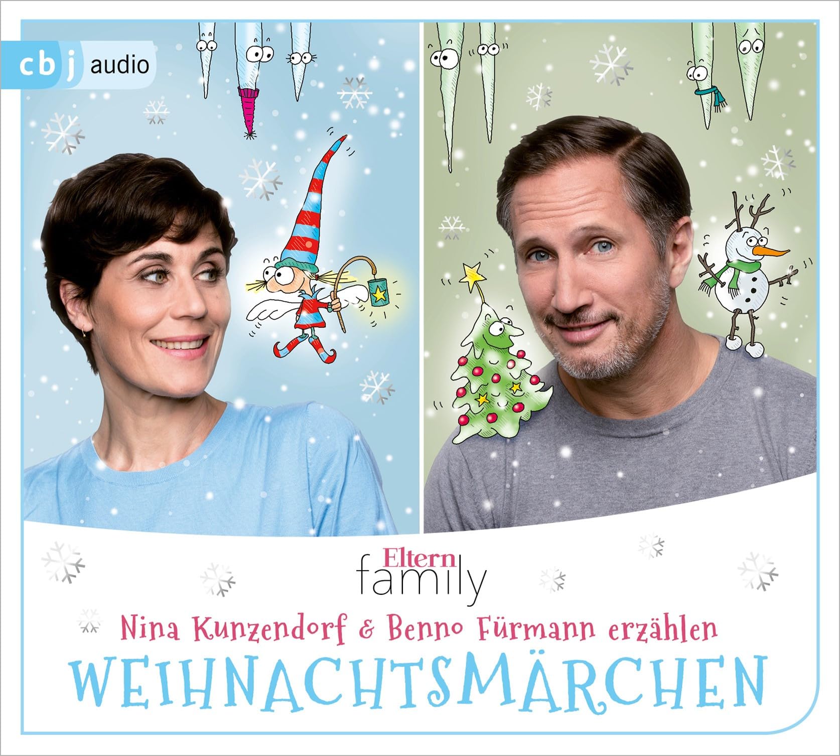 Eltern family Weihnachtsmärchen: Nina Kunzendorf und Benno Fürmann erzählen Hans Christian Andersen: „Die Schneekönigin“ und Charles Dickens: „Eine Weihnachtsgeschichte“ Fairy Tales & Legends