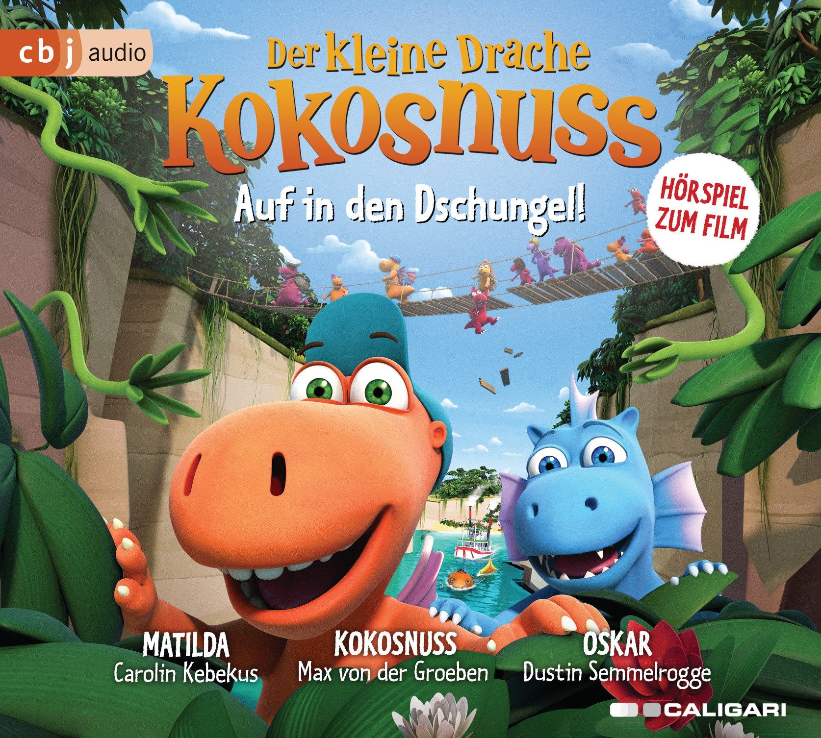 Der kleine Drache Kokosnuss – Auf in den Dschungel!: Hörspiel zum Kinofilm (Audio-CDs zu den Filmen, Band 3) Novels & Short Stories