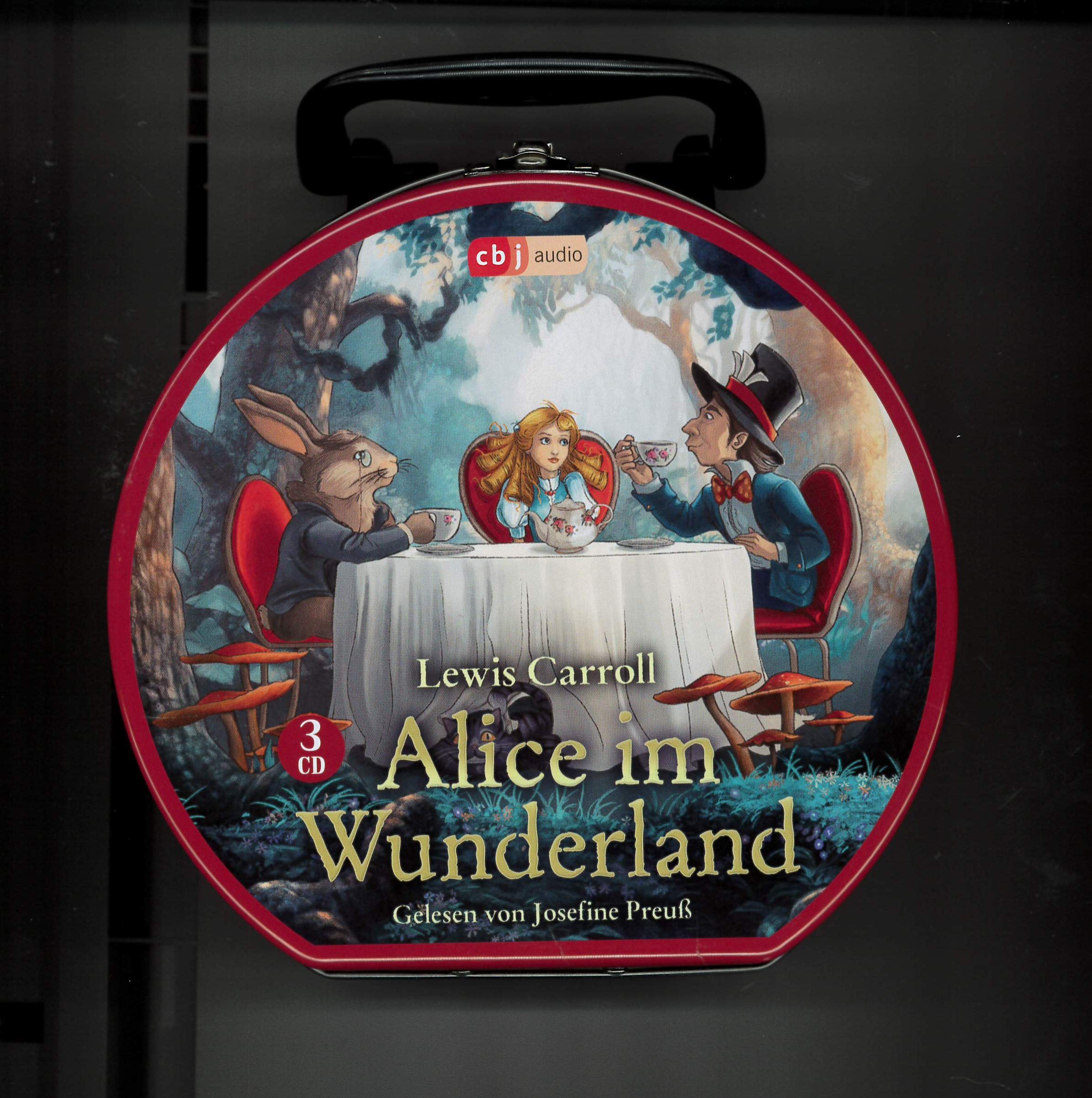 Alice im Wunderland Hörbuchkoffer (3 CDs) Books