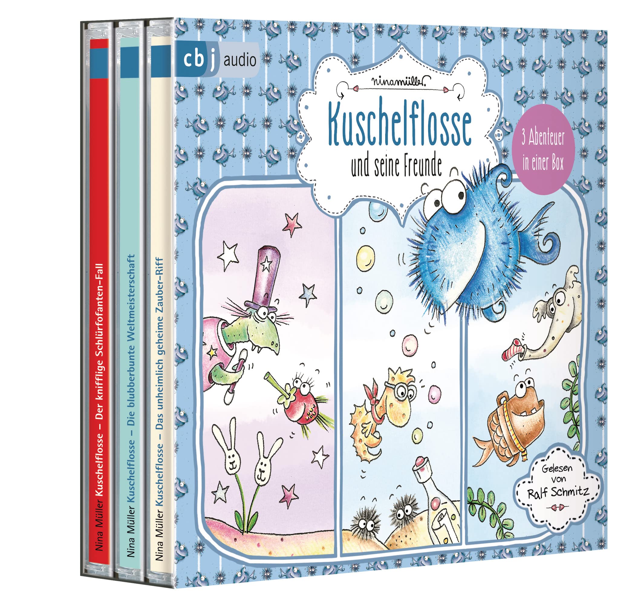 Kuschelflosse und seine Freunde: Drei Abenteuer in einer Box Novels & Short Stories