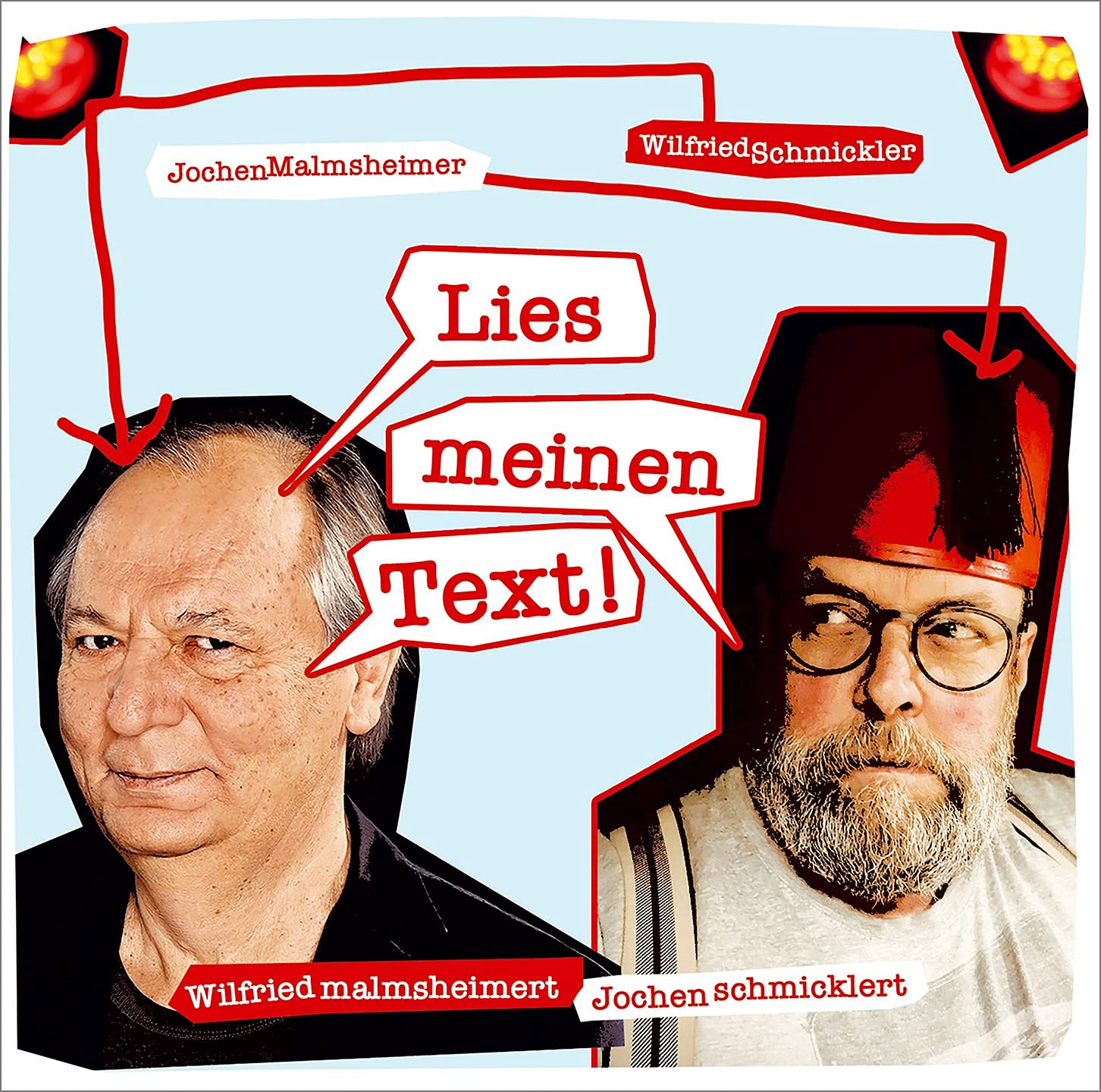 Wilfried malmsheimert und Jochen schmicklert - Lies meinen Text Humour & Satire