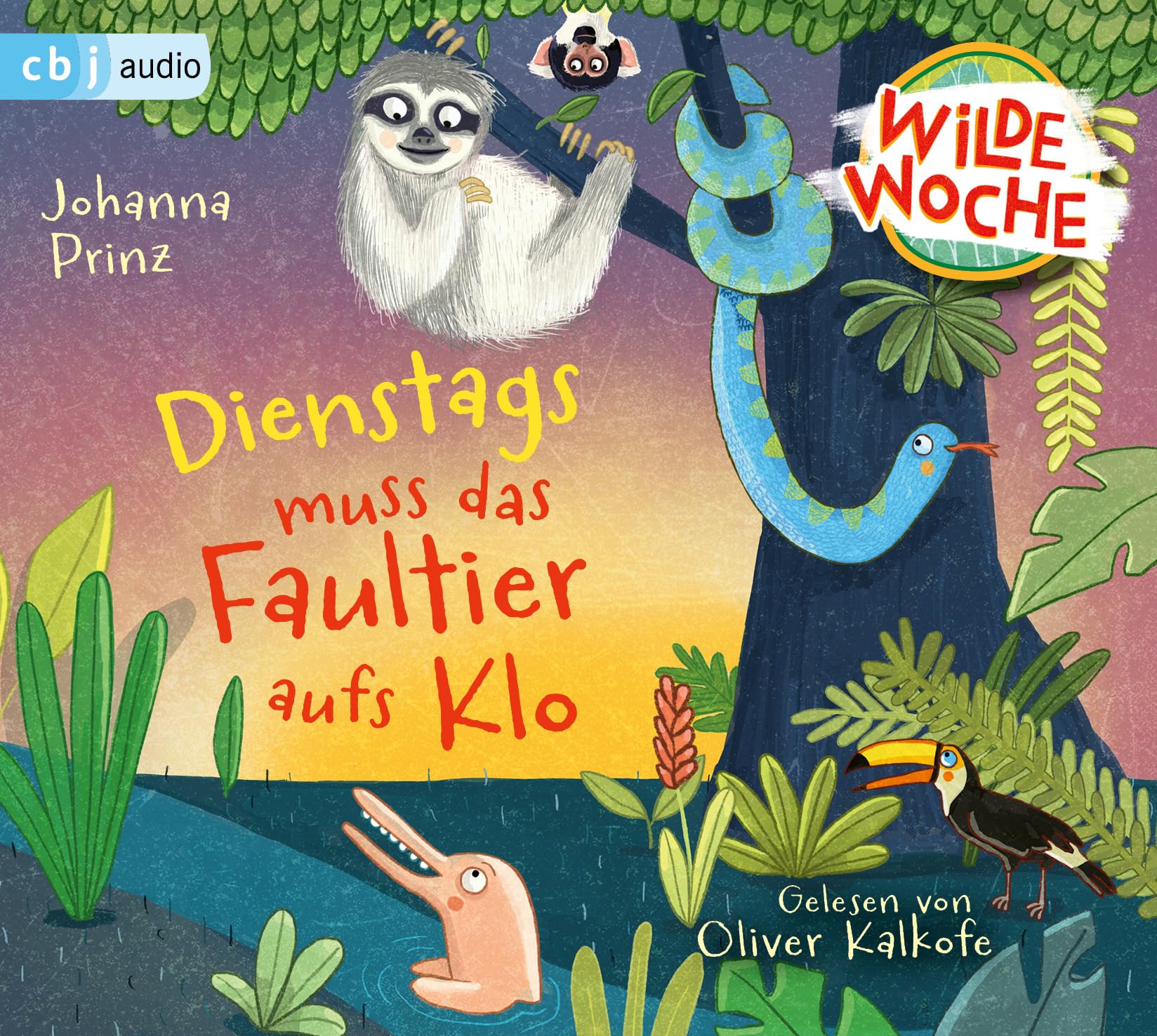 Wilde Woche - Dienstags muss das Faultier aufs Klo (Die Wilde-Woche-Reihe, Band 2) Novels & Short Stories