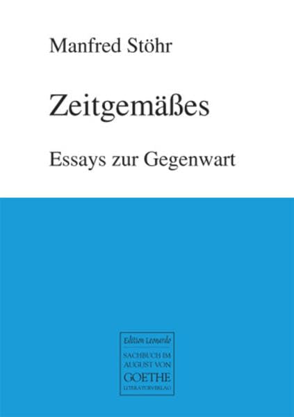 Zeitgemäßes book