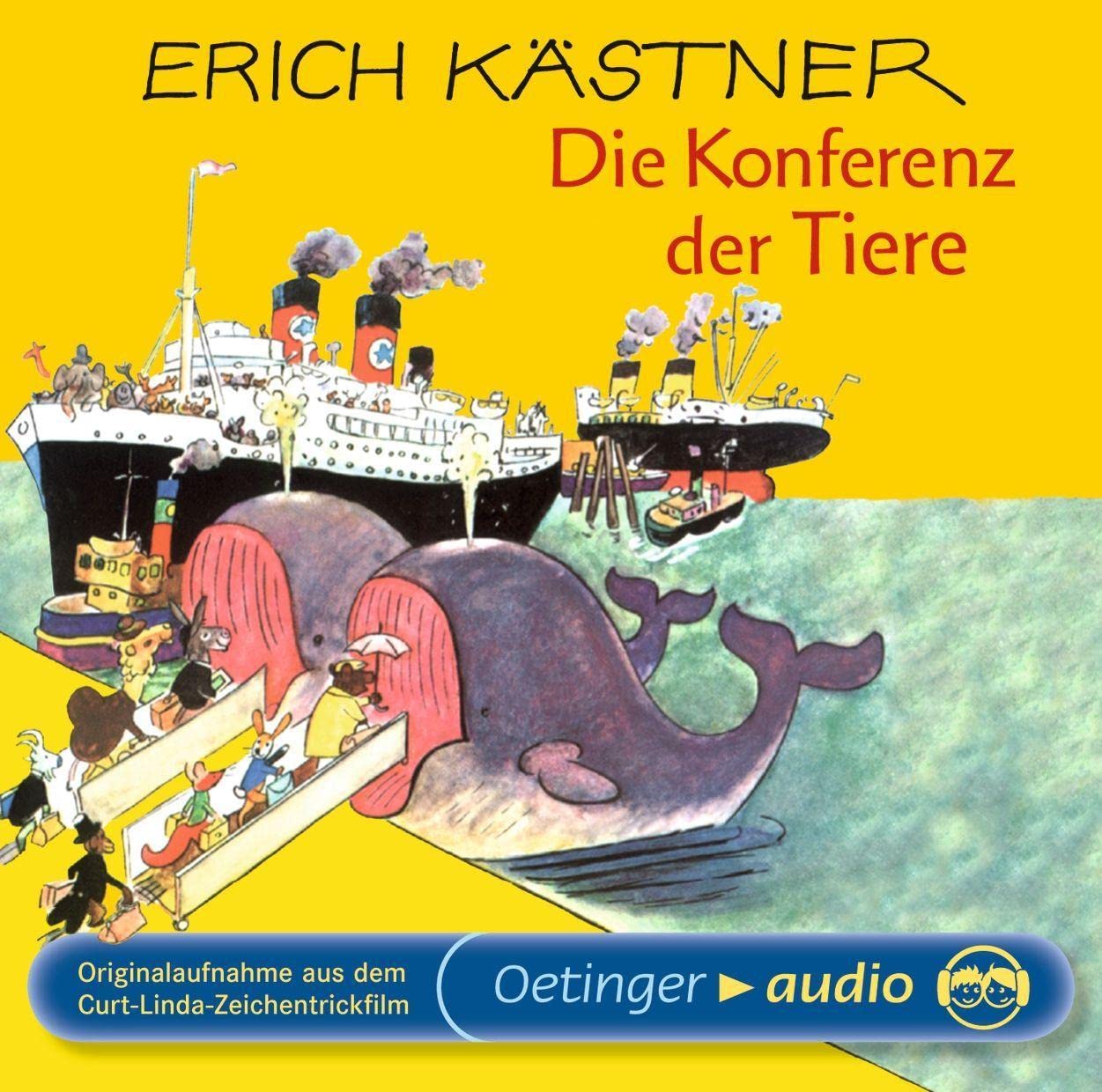 Die Konferenz der Tiere. CD: Originalaufnahme aus dem Kurt Linda-Zeichentrickfilm cd