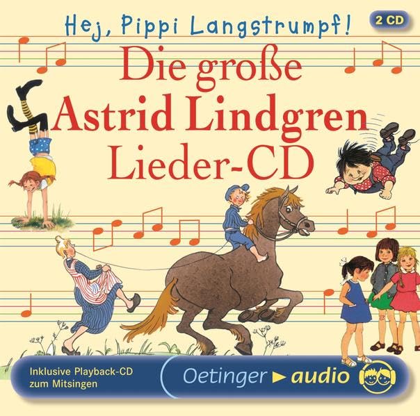 Hej, Pippi Langstrumpf!: Die große Astrid-Lindgren-Lieder-CD Non-fiction