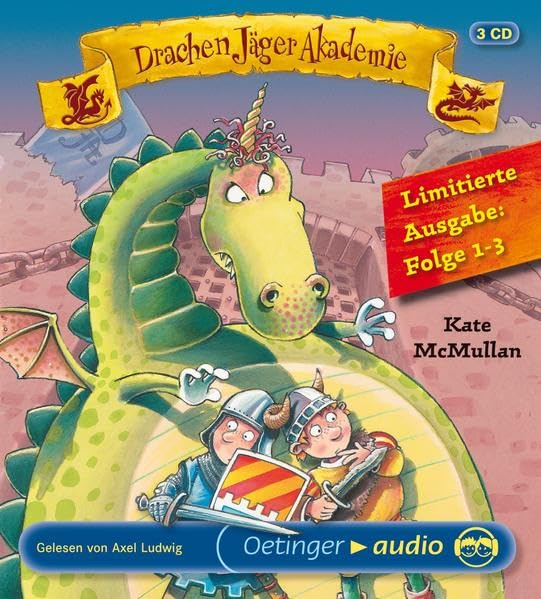 Drachenjägerakademie, Limitierte Ausgabe: Folge 1-3, 3 Audio-CDs: Autorisierte Lesefassung Novels & Short Stories