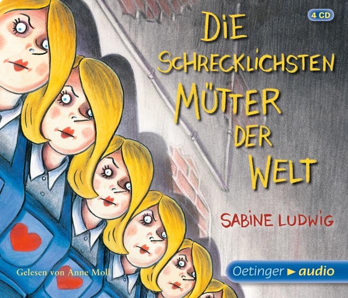 Die schrecklichsten Mütter der Welt, 4 Audio-CDs: Autorisierte Lesefassung Novels & Short Stories