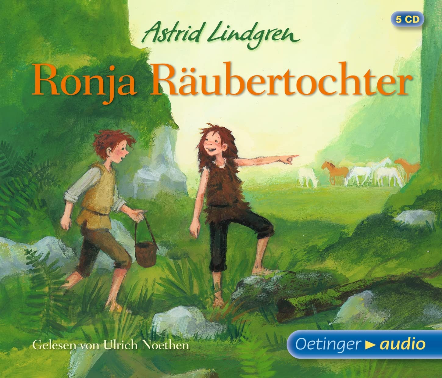 Ronja Räubertochter (5 CD) Novels & Short Stories for children