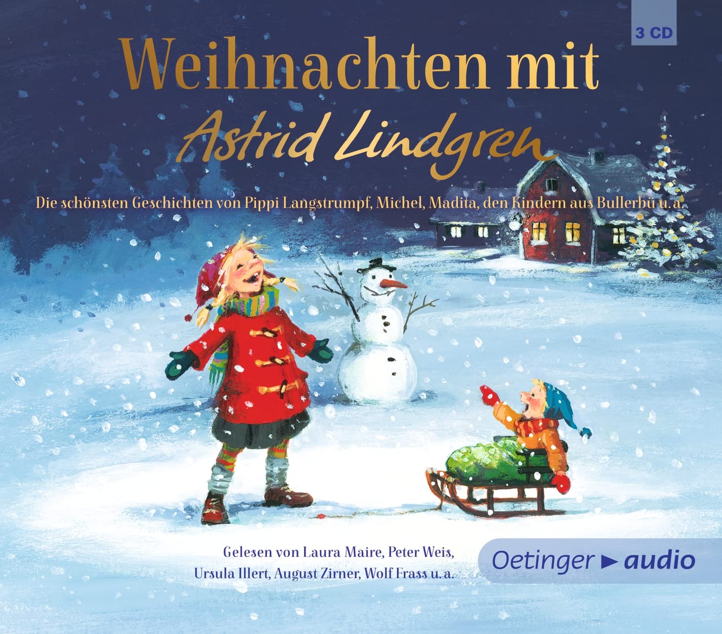 Weihnachten mit Astrid Lindgren (3 CD) Novels & Short Stories