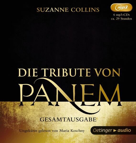 Die Tribute von Panem 1-3 Hörbuch-Gesamtausgabe (6 MP3 CD) Action & Adventure