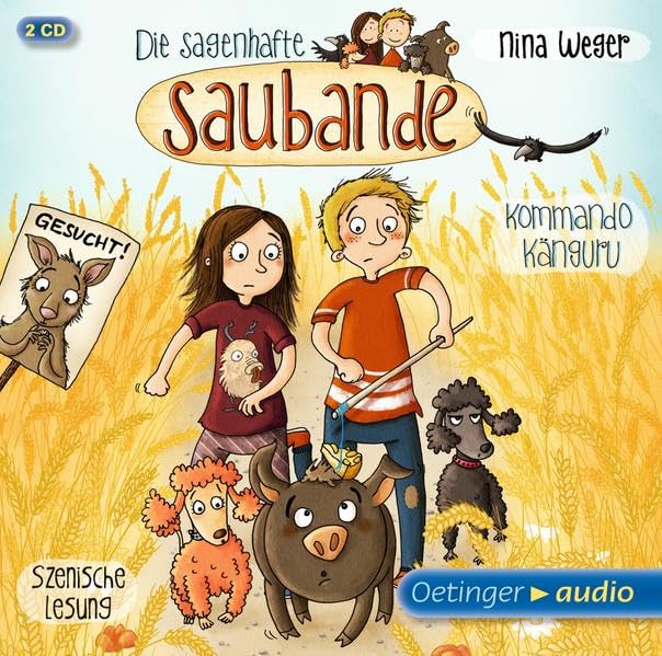 Die sagenhafte Saubande 01 - Kommando Känguru (2 CD) Non-fiction