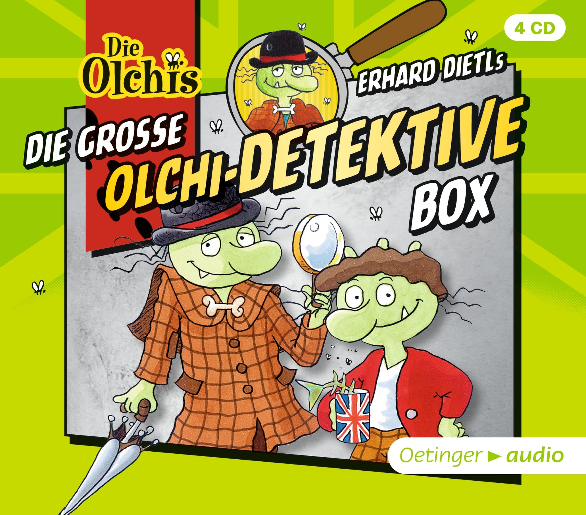 Die große Olchi-Detektive-Box 1: Enthält Band 1-4 Novels & Short Stories