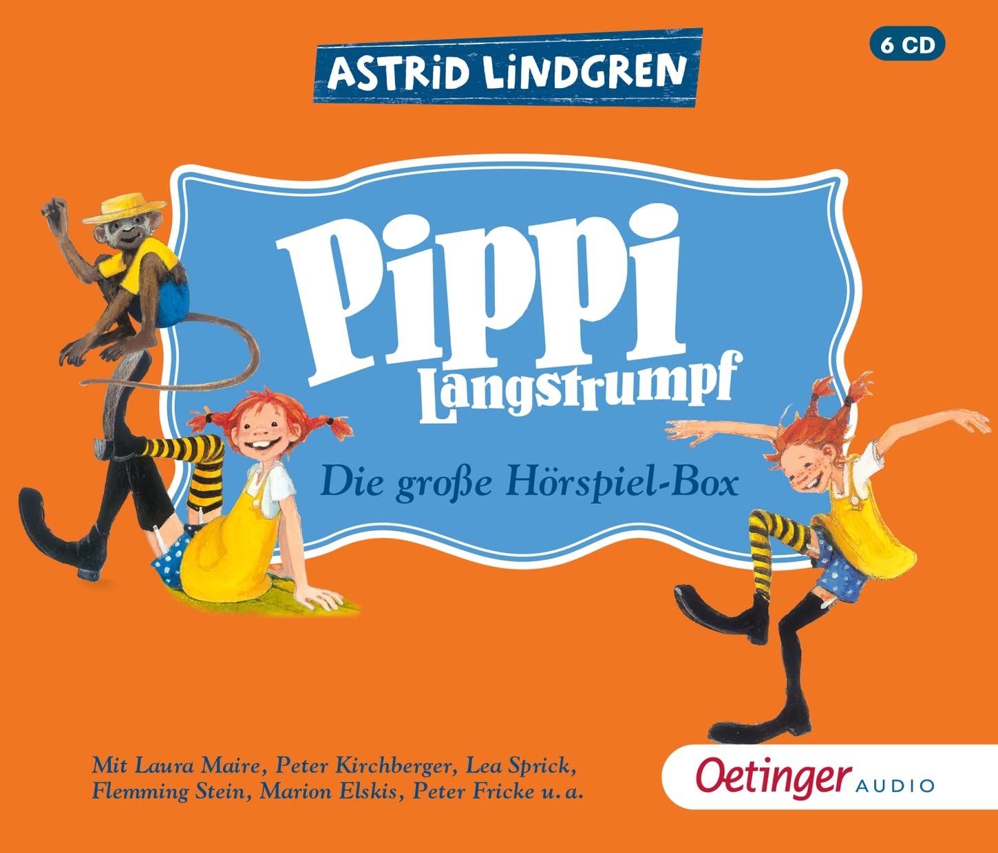 Pippi Langstrumpf. Die grosse Hörspielbox (6 CD) Novels & Short Stories