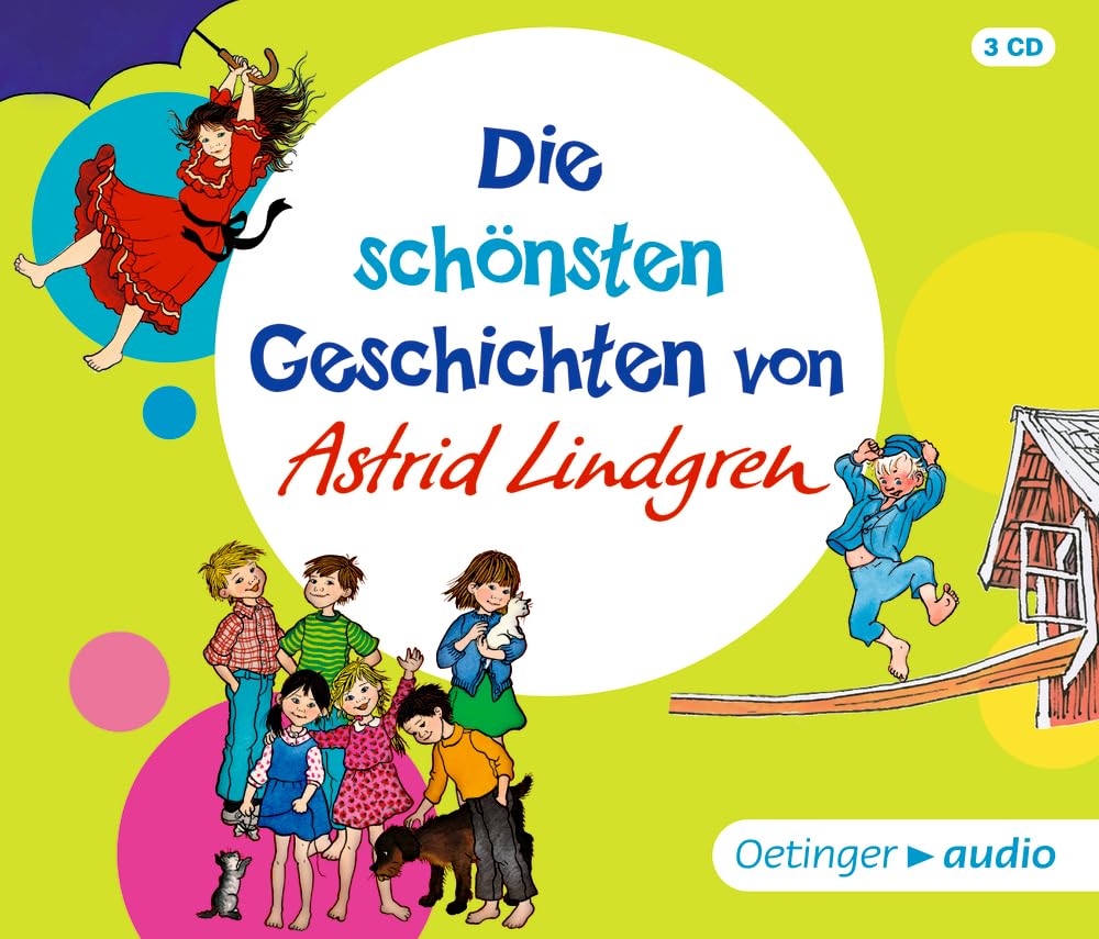 Die schönsten Geschichten von Astrid Lindgren,3 Audio-CD: CD Standard Audio Format, Hörspiel Music for Children