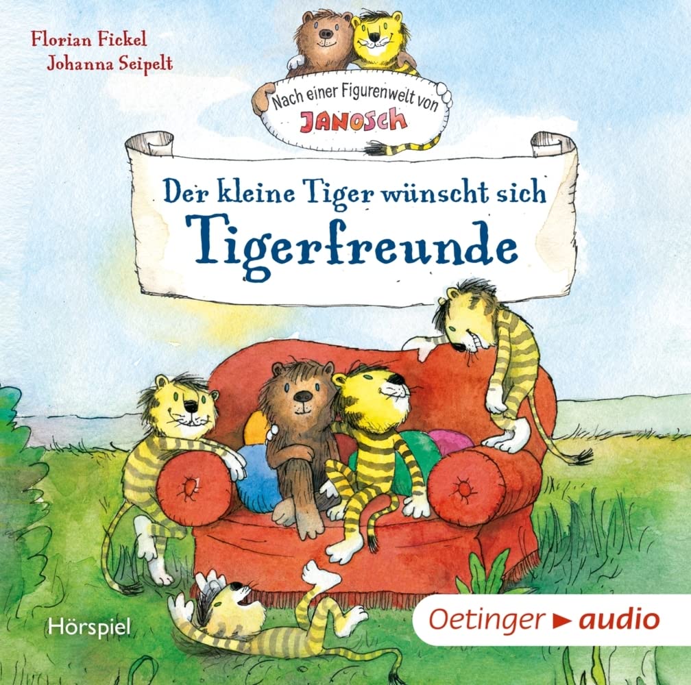 Nach einer Figurenwelt von Janosch. Der kleine Tiger wünscht sich Tigerfreunde Non-fiction
