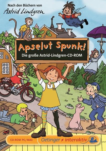 Apselut Spunk! Die große Astrid Lindgren CD-ROM PC