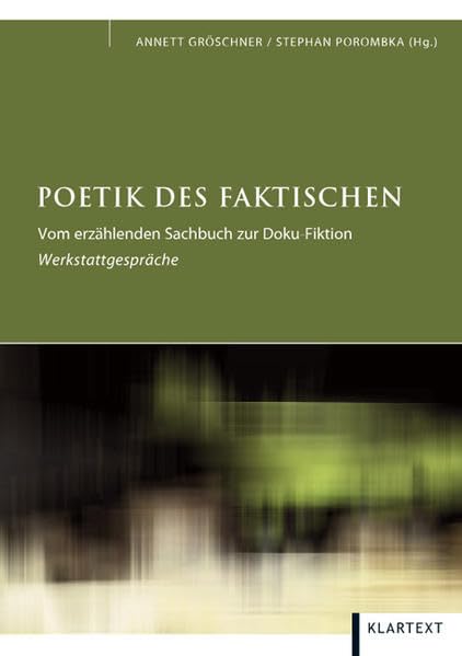 Poetik des Faktischen book