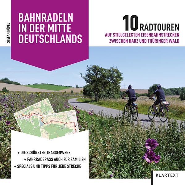 Bahnradeln in der Mitte Deutschlands: 10 Radtouren auf stillgelegten Eisenbahnstrecken zwischen Harz und Thüringer Wald Leisure, Home & Garden