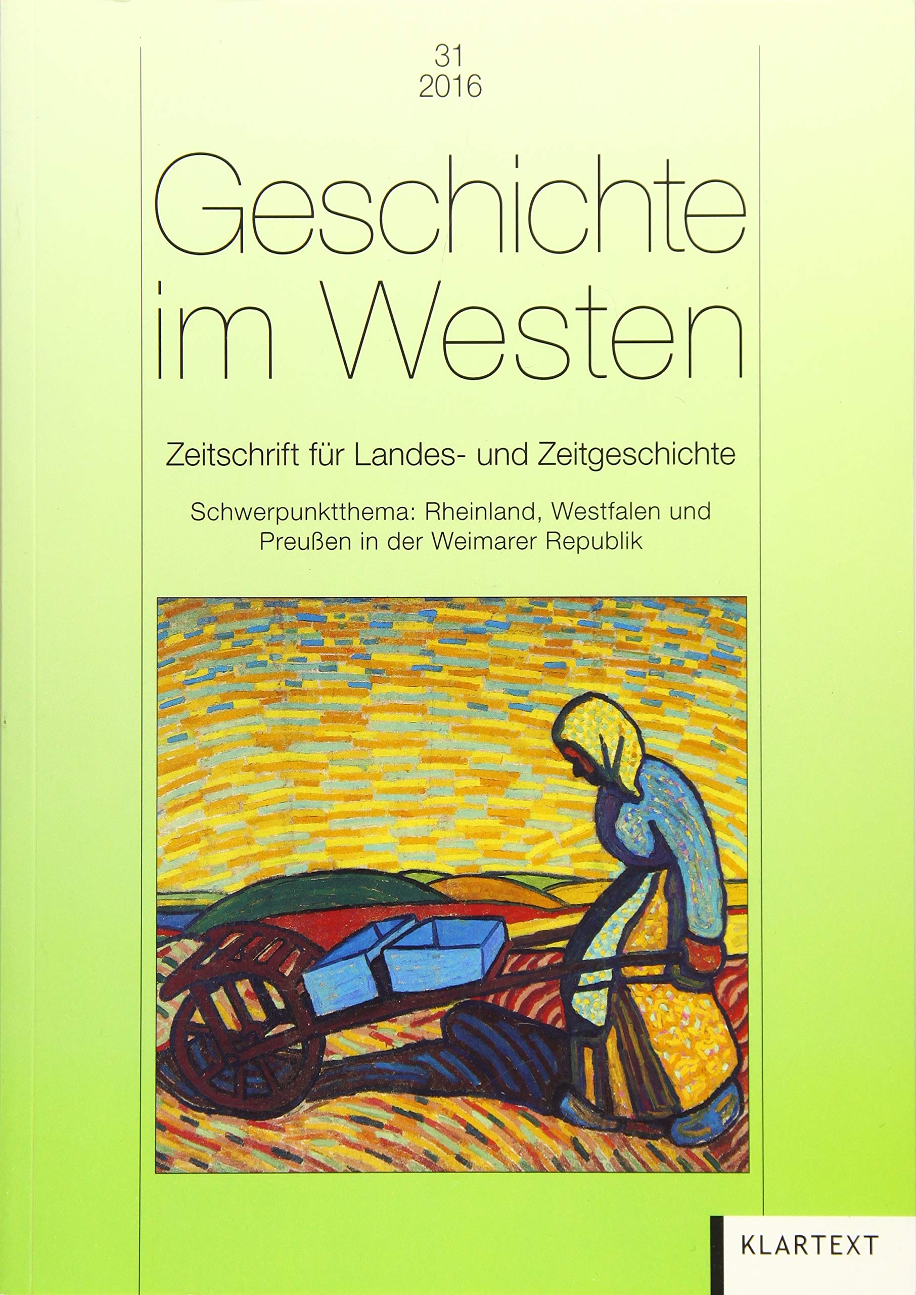 Geschichte im Westen 31/2016 German history